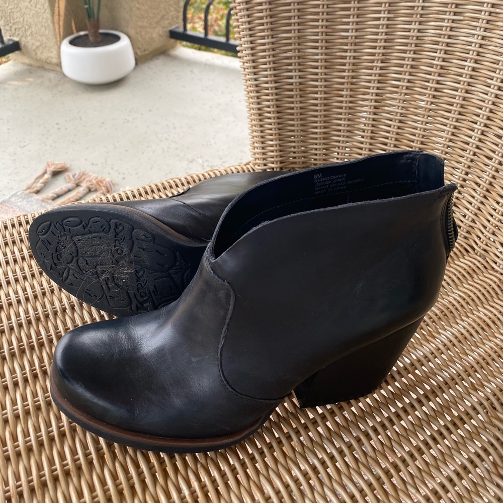 Kork-Ease leather booties
